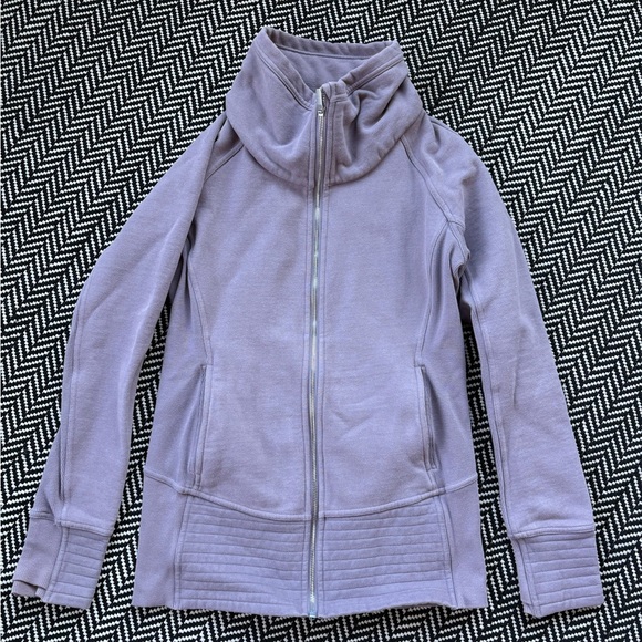 lululemon athletica Tops - Lululemon Women's Lavender Zip-Up Jacket